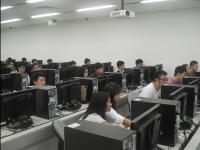 Students designing and developing games using Game Editor